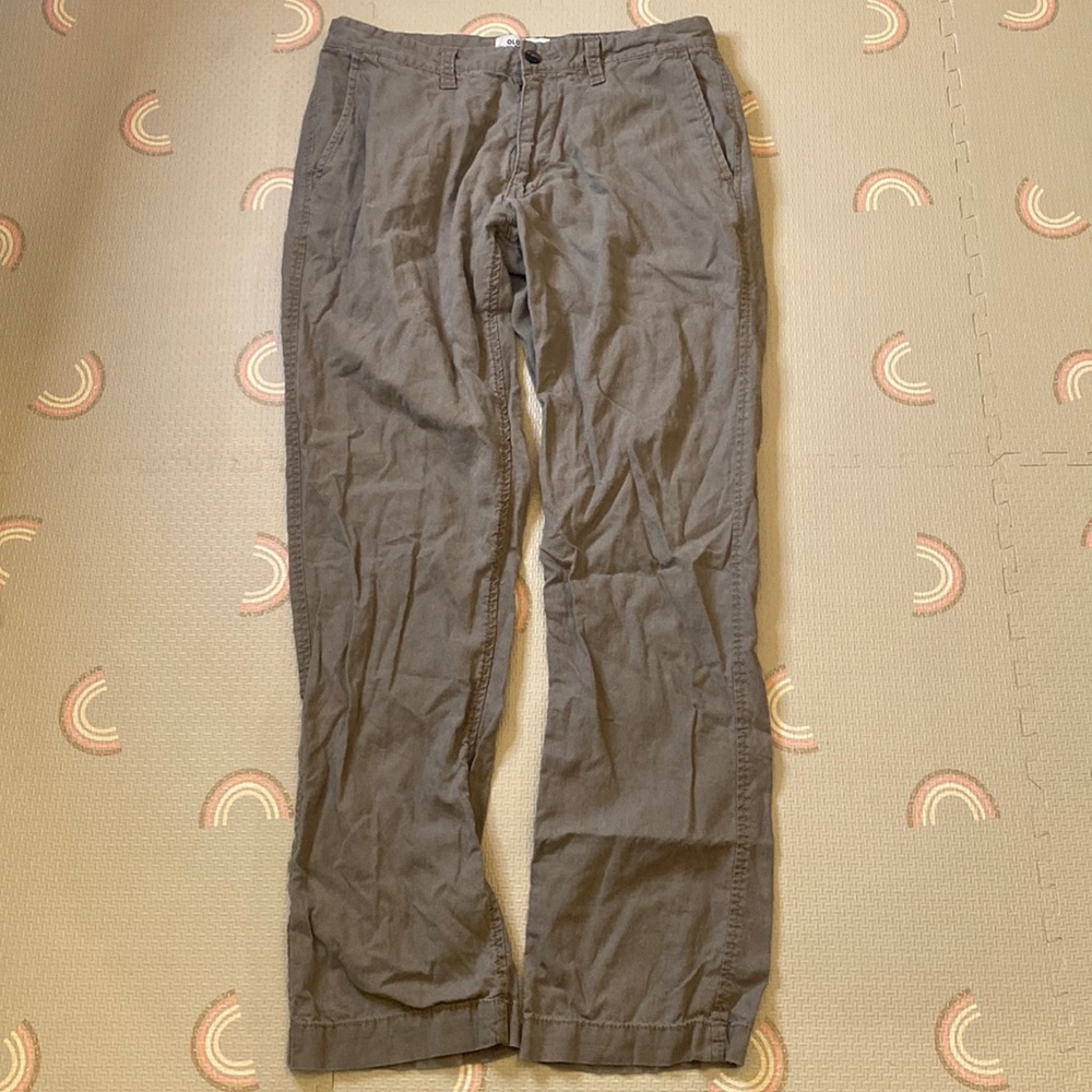 Old Navy Linen Cotton Blend Pants